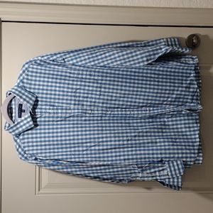 Tommy Hilfiger size 18/xxl blue white plaid